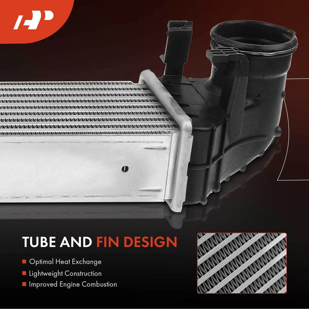 Intercooler for Mercedes-Benz C230 1.8L Turbocharged (2003–2007)