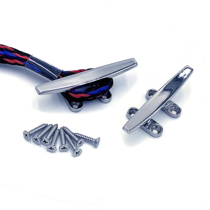 Set of 2 Stainless Steel Cleats for Jetski Kayak Docking