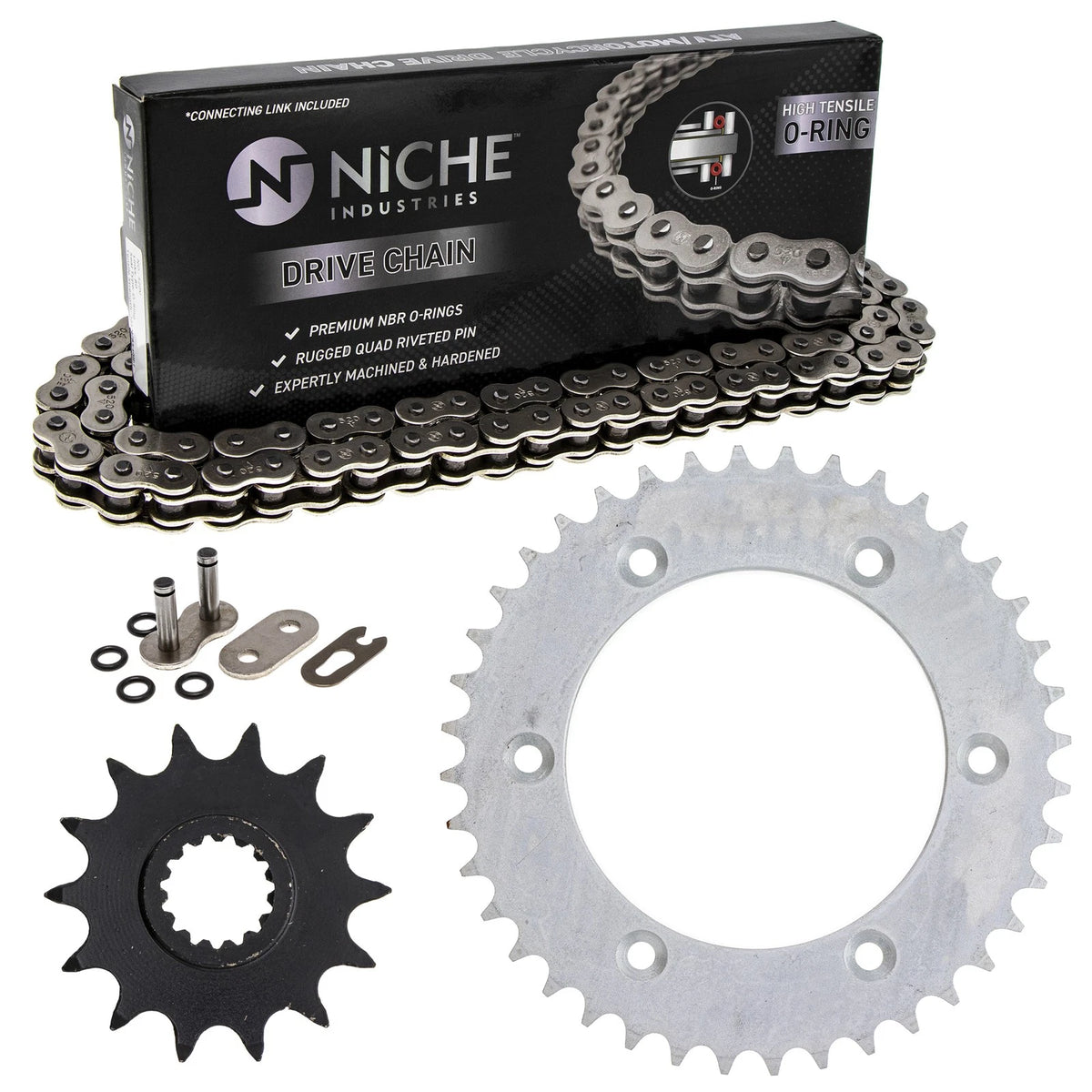 Sprocket Chain Set 14/40 Tooth for KTM 625 SMC (2000–2007) MK1004296, 519-KCS0768K-K001