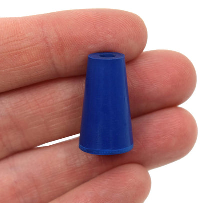 10PK Neoprene Stoppers for Various Applications (Size: #000, 8.2mm Bottom)