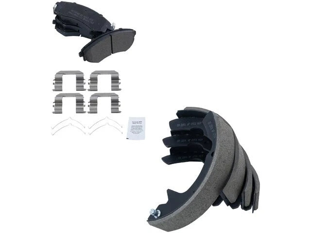 Brake Pad and Shoe Kit for Hyundai Sonata (1991–1993) 15836QYND