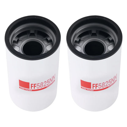 2X Fuel Filter for Peterbilt Cummins ISX15.0 X15 (FF5825NN DBF6776)