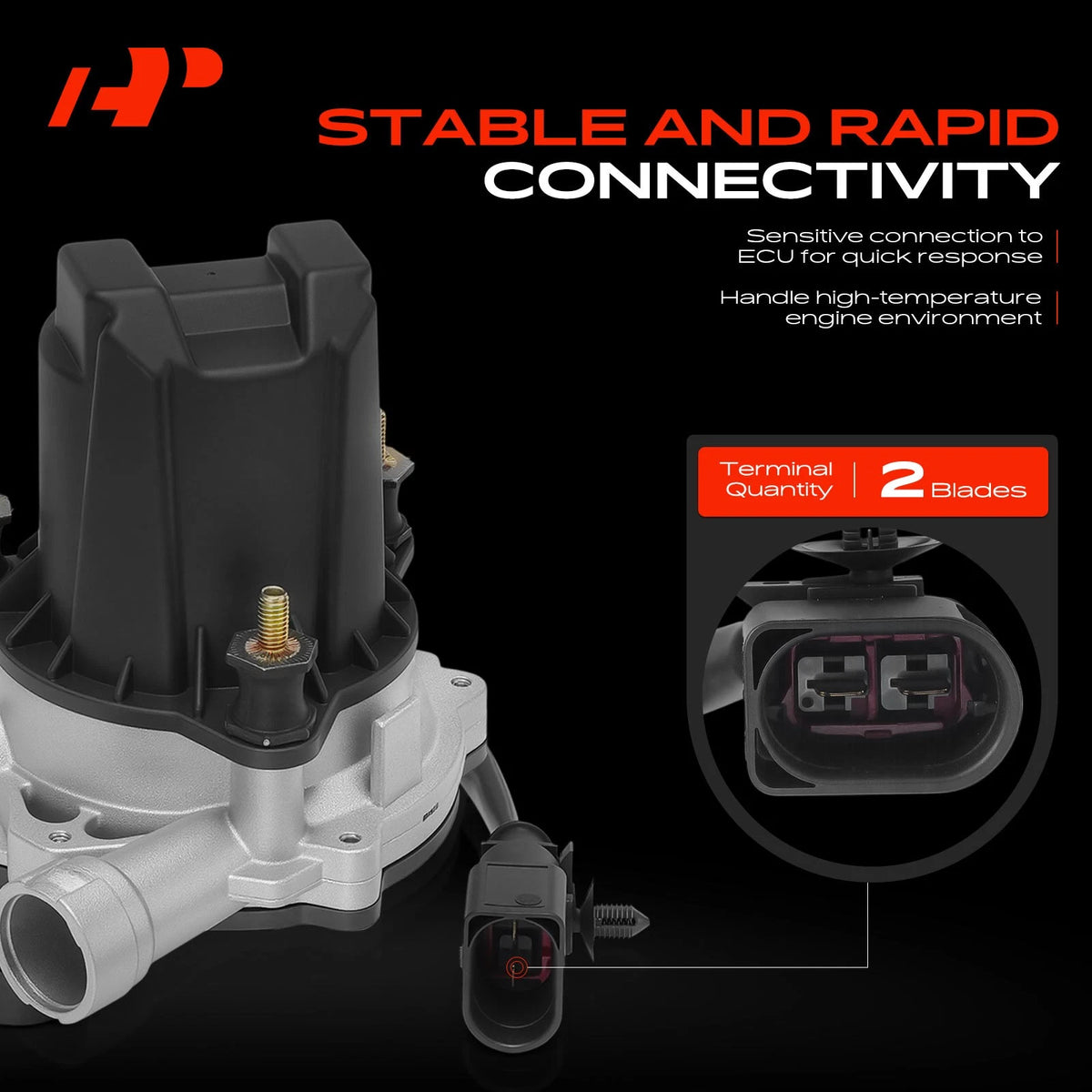 A-Premium Secondary Air Injection Pump for Audi A8 Quattro S4 S5 S6 S7 (2010–2020) - 079959231C, 703487130, 703487020, 703635120