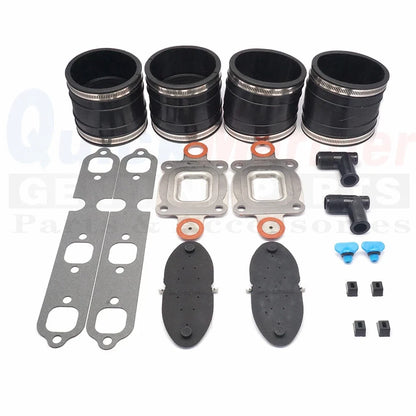 Exhaust Manifold Kit for MerCruiser GM V6 (14358T, 32-14358, 44348)