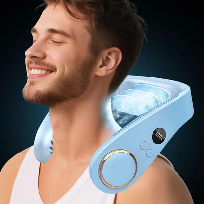 Portable Neck Fan for Personal Cooling (No Specific Part Numbers)