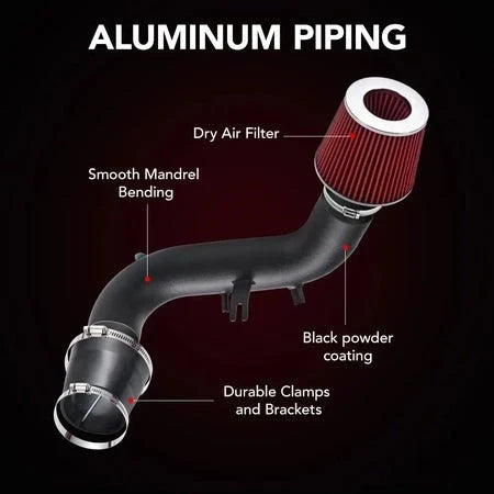 High-Flow Cold Air Intake for Honda Civic Si (2002–2005)