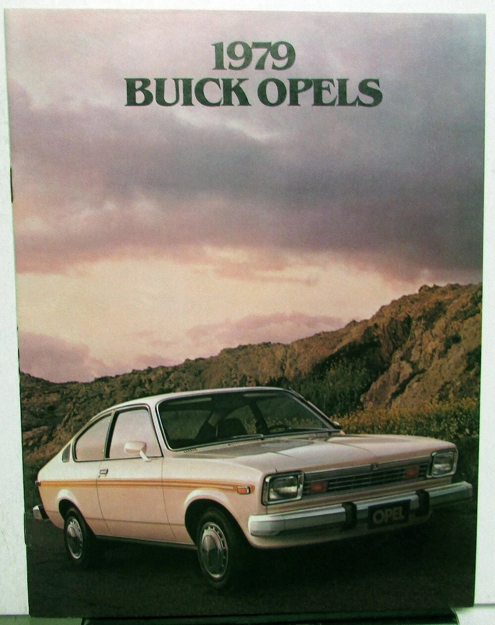 Sales Brochure for Buick Opel Sedan Deluxe Coupe Sport (1979)