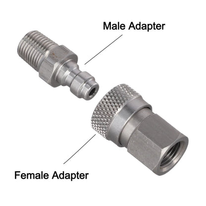 Quick Disconnect Male & Female Set for Air Pipe Maintenance Solutions