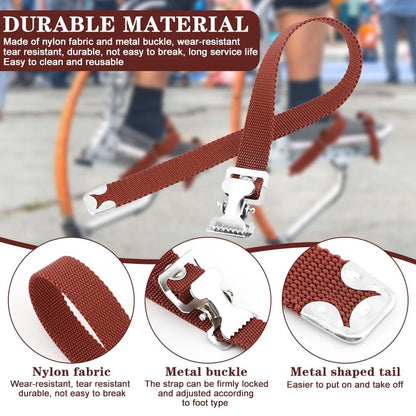 4PCS Adjustable Leg Band Straps for Drywall Stilts