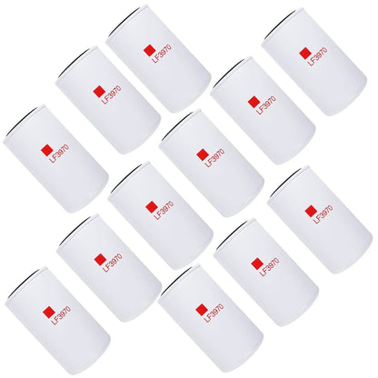 12x Oil Filter PH8942 LF3729 for Cummins Freightliner Ford Sterling