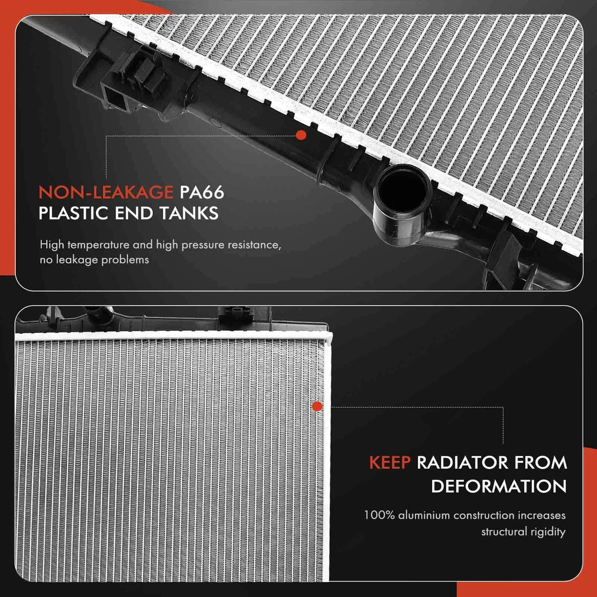 Aluminum Radiator for Dodge Journey (2009–2020)
