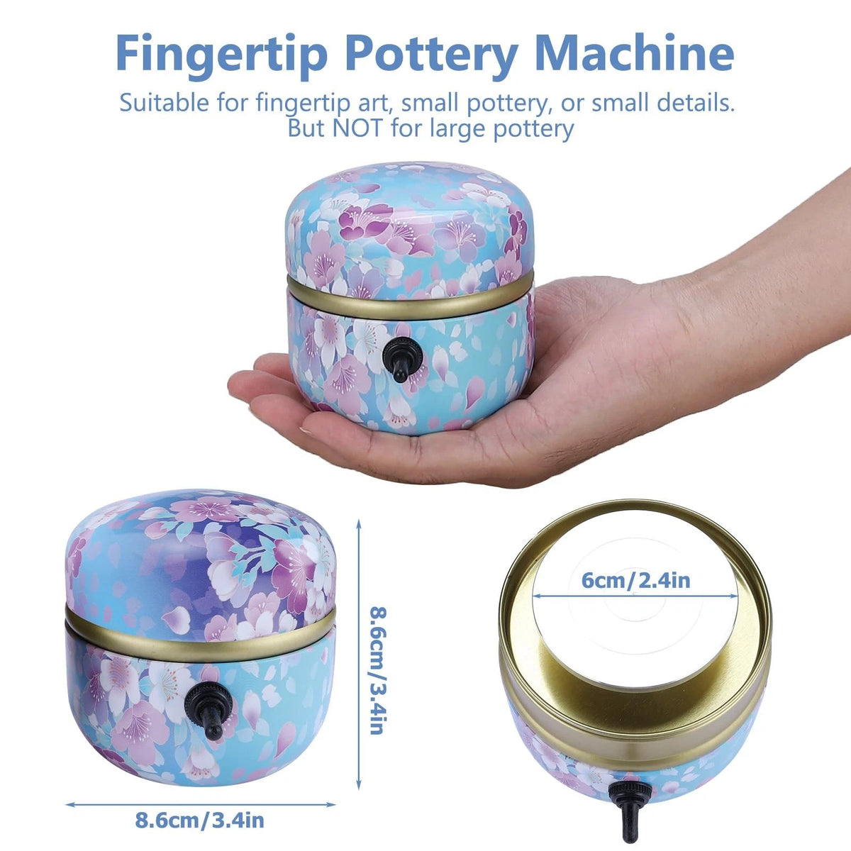 Electric Mini Pottery Wheel for Toolly (2023)