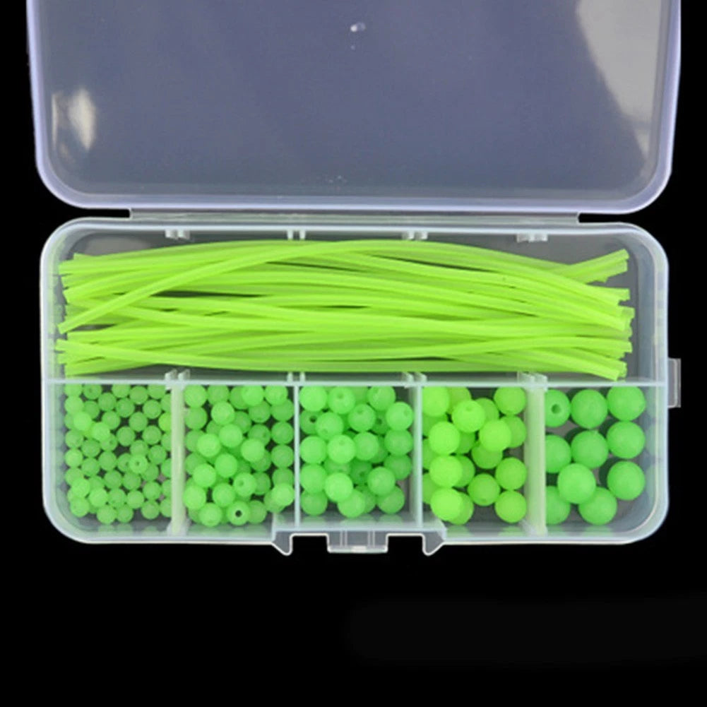 171 Plastic Luminous Beads Glow In The Dark Fishing Lures Tackle