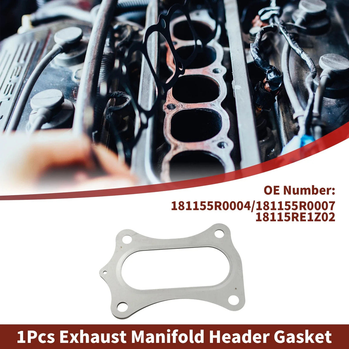 Exhaust Manifold Header Gasket for Honda HR-V (2015–2024) No. 181155R0004