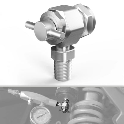 1/8" NPT Male Nitrogen Filling Tool Valve for High Pressure Struts (3000 PSI)