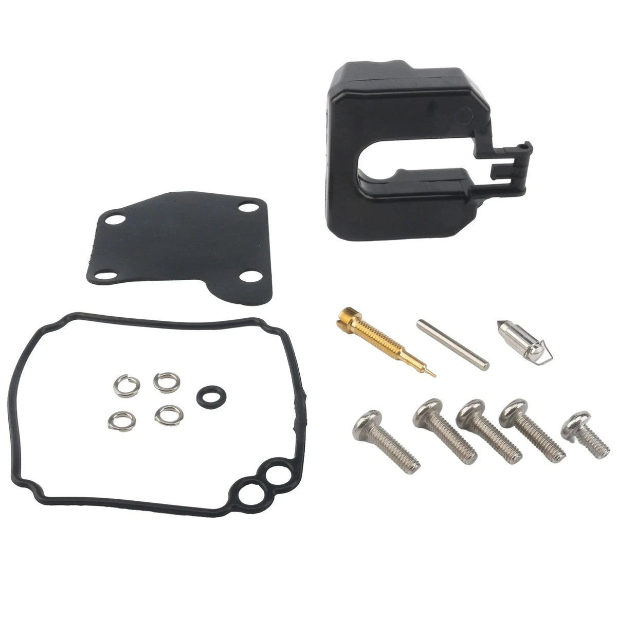 Carburetor Kit with Float for Yamaha 9.9 15 HP Marine Engine