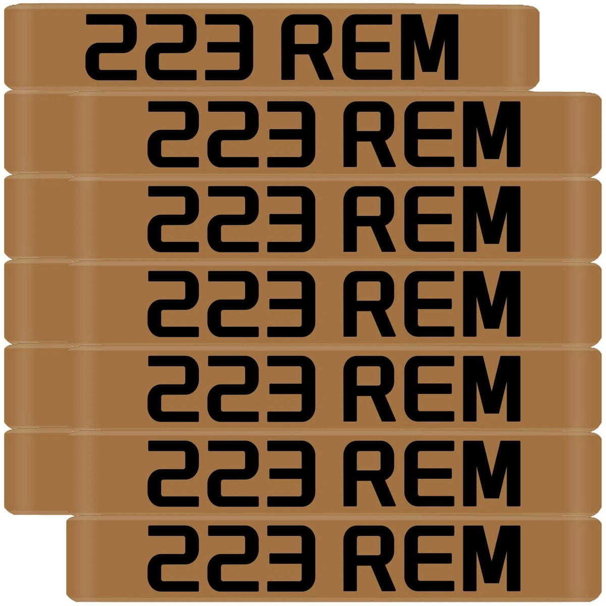 12 Pack Magazine Marking Bands for 223 REM