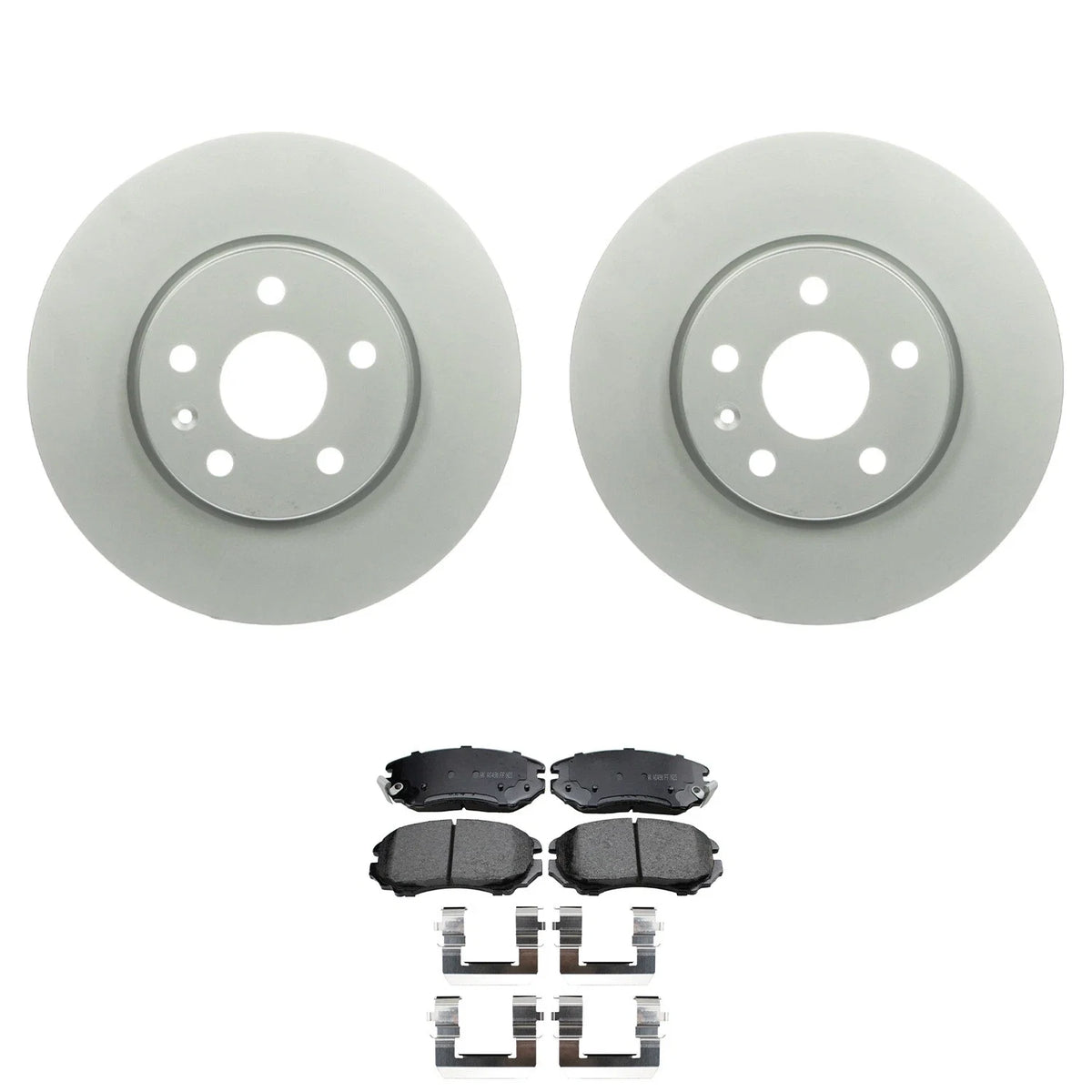 Disc Brake Pad Kit with Front Rotor for Chevrolet Malibu (2013–2015)
