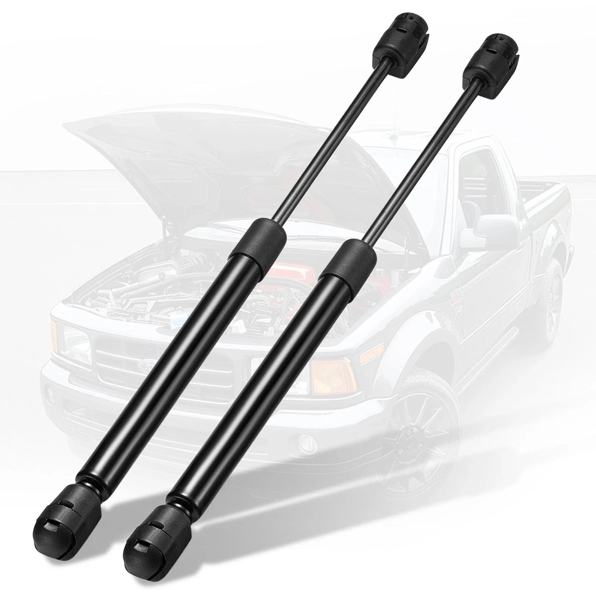 2X C16-03795 Gas Strut Shock Lift Support for Leer Camper Shell (12in, 24lb)
