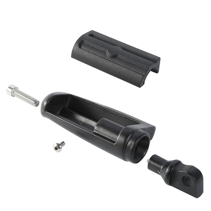 10mm Matte Black Footpeg Pegs for Harley Sportster 883 XL1200 Softail Fatboy