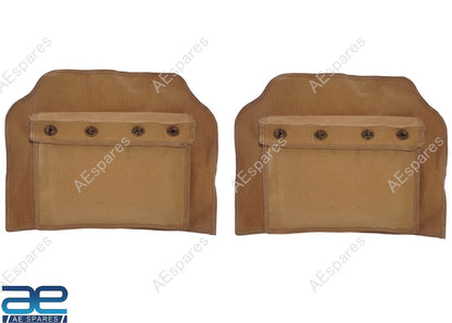 Seat Back Pouch Set for Willys MB Ford GPW M38 M38A1 CJ2A CJ3A CJ3B CJ5