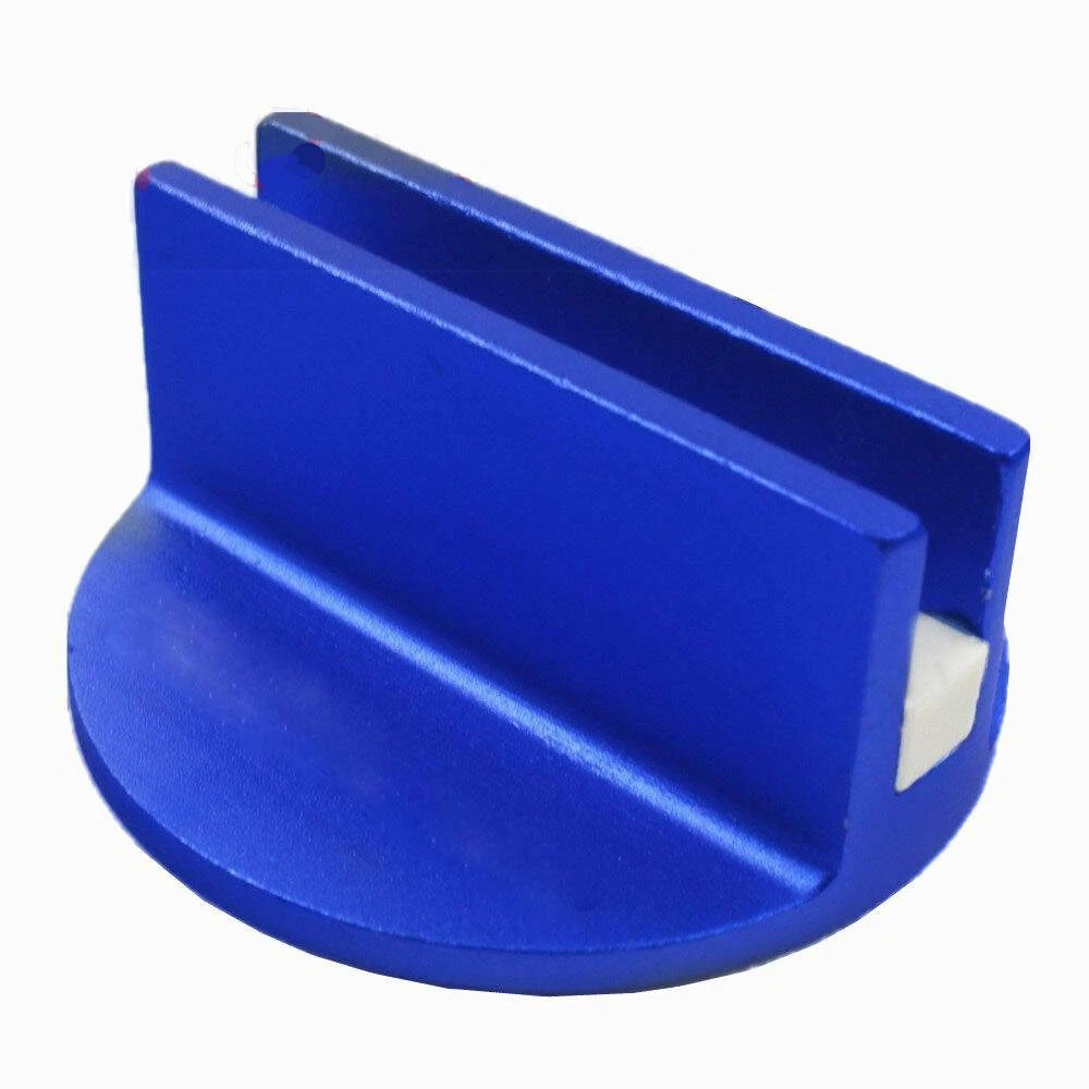 2X Blue Aluminum Slotted Magnetic Jack Pad for (XL-JACKPAD01-BU)