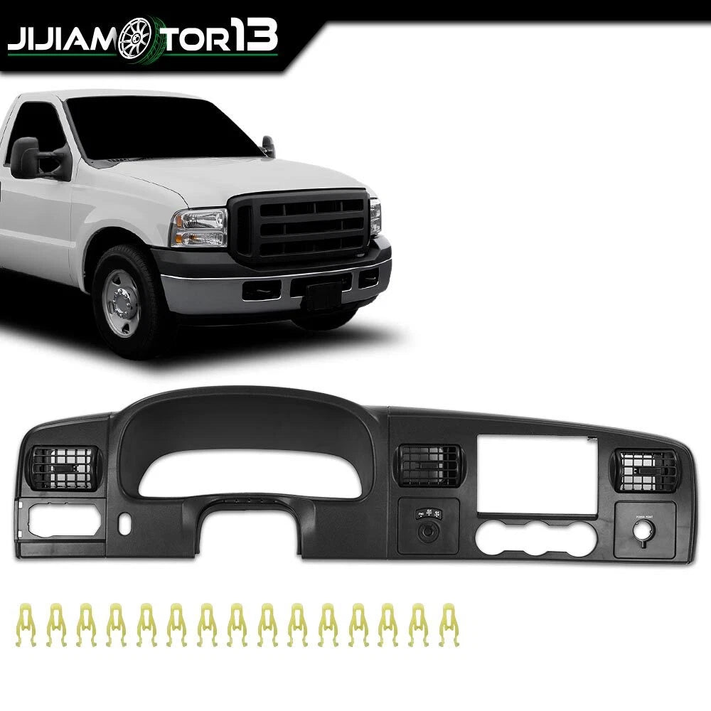 Speedometer Radio Dash Vent Bezel Panel for Ford F-250 (2005–2007) J-02ITM1209BBK, 5C34-25044D70-A