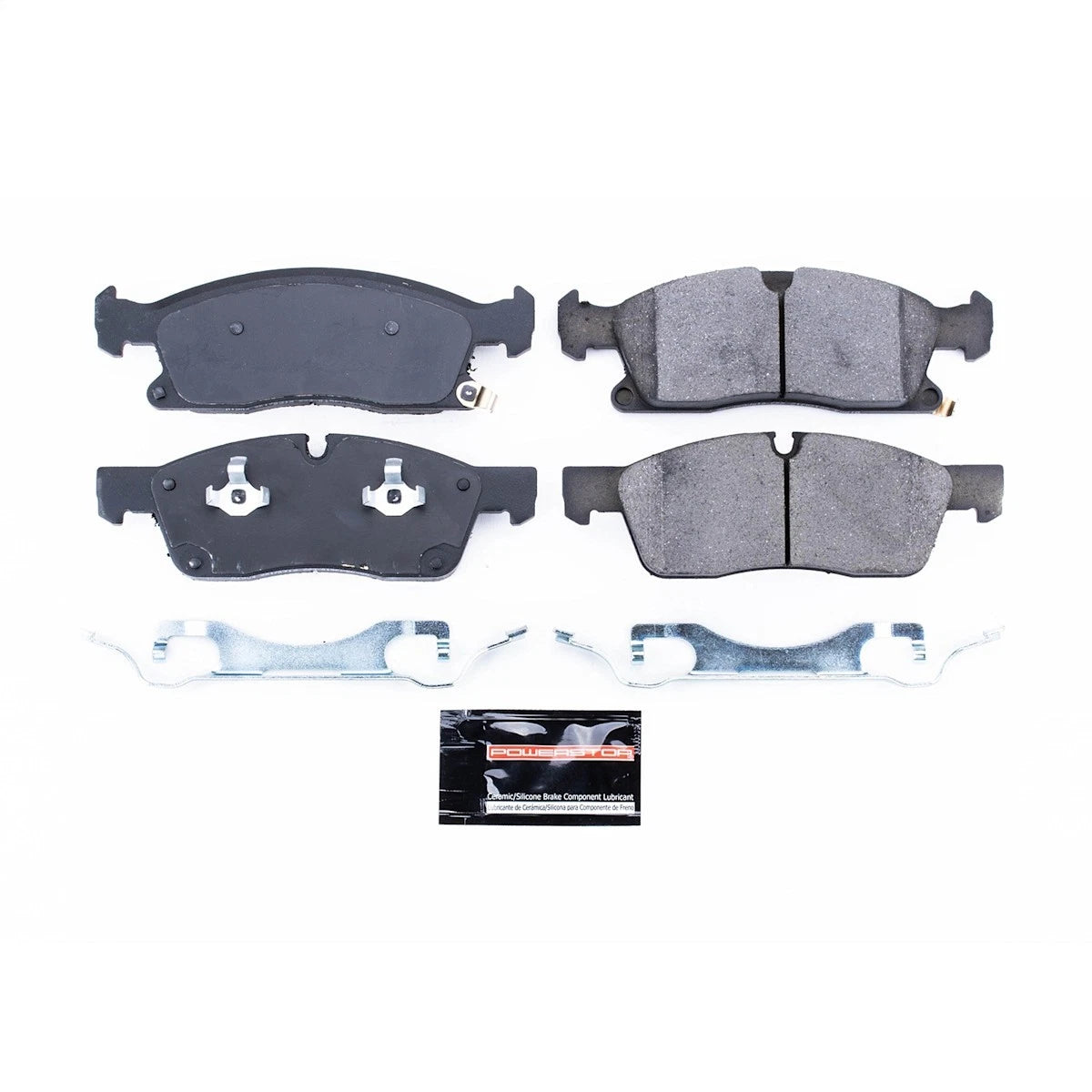 2X Z23-1904 Brake Pad Set for Dodge Durango Jeep (2016–2022)