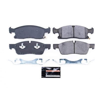 2X Z23-1904 Brake Pad Set for Dodge Durango Jeep (2016–2022)