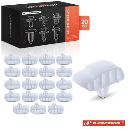 20Pcs Nylon Molding Clips for Honda Accord (75328SM4A01, 75328-SM4-A01, 25054)