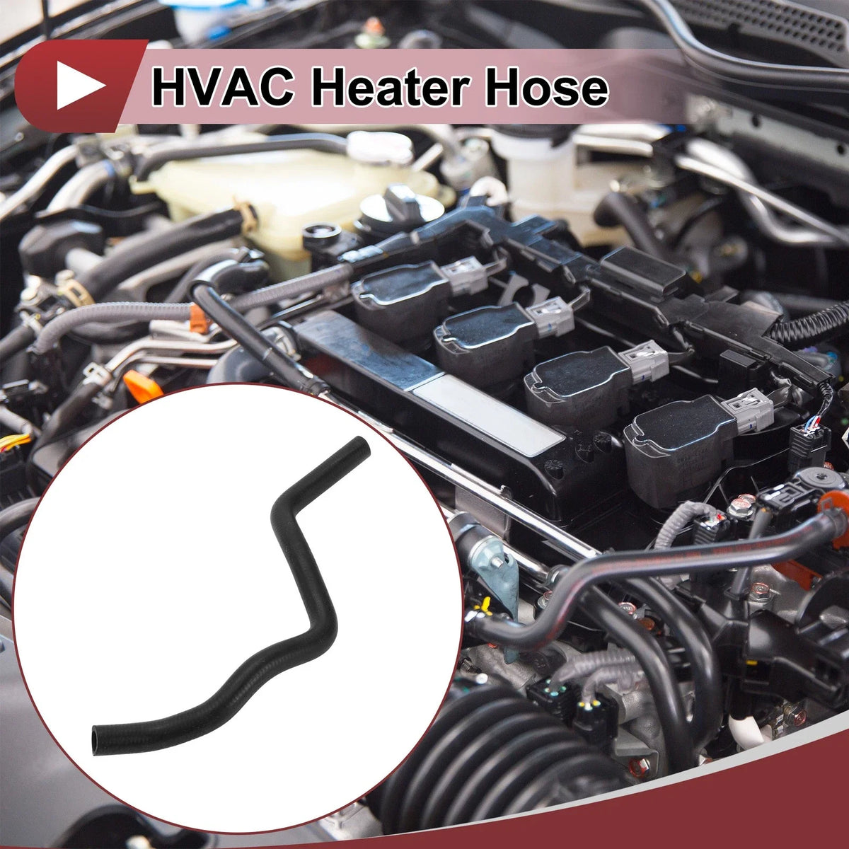 HVAC Heater Hose for Honda Civic 1.8L (2006–2011) No. 79721SNAA00 Rubber