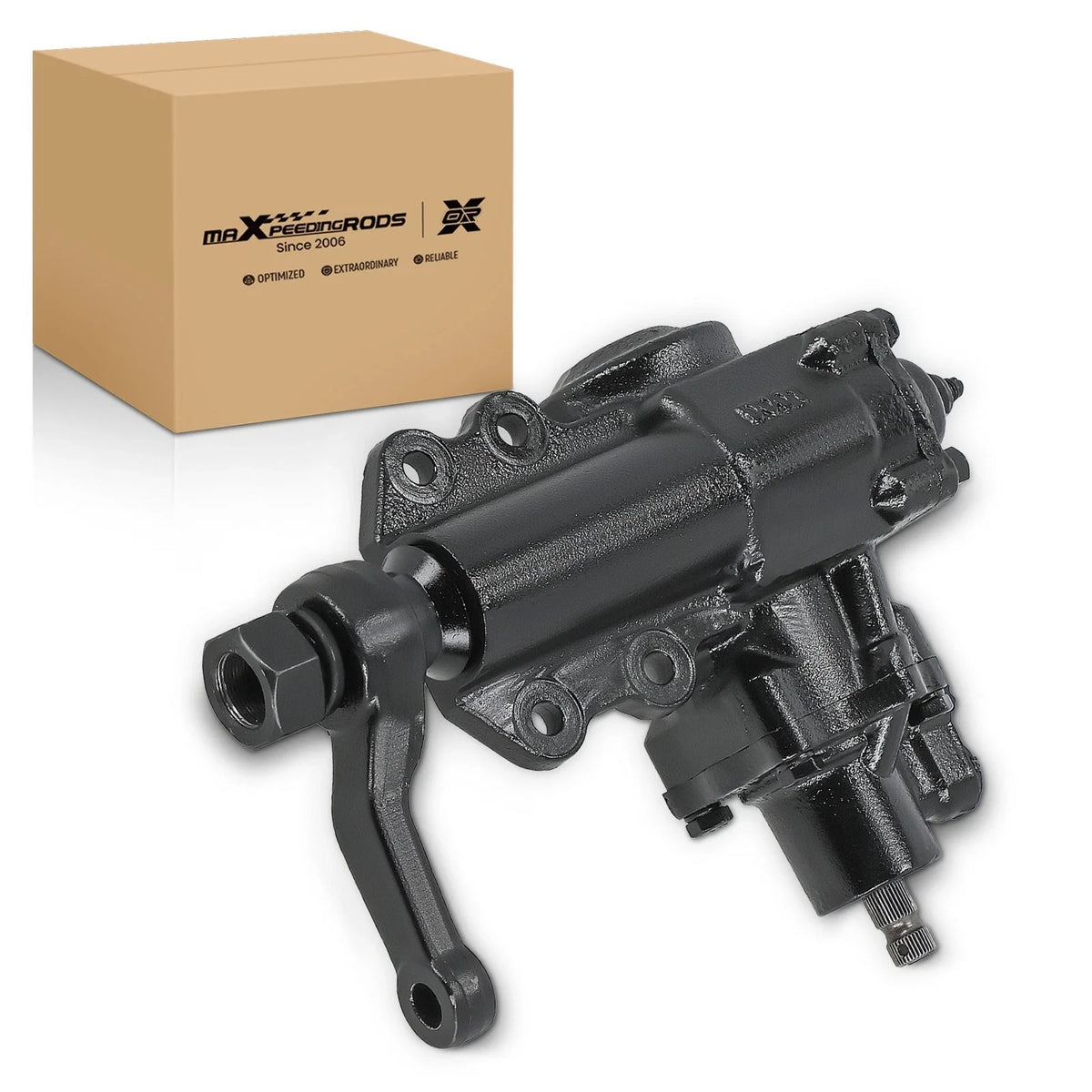 Power Steering Gear Box for Nissan D21 (1986–1999) Pickup L4 2.4L
