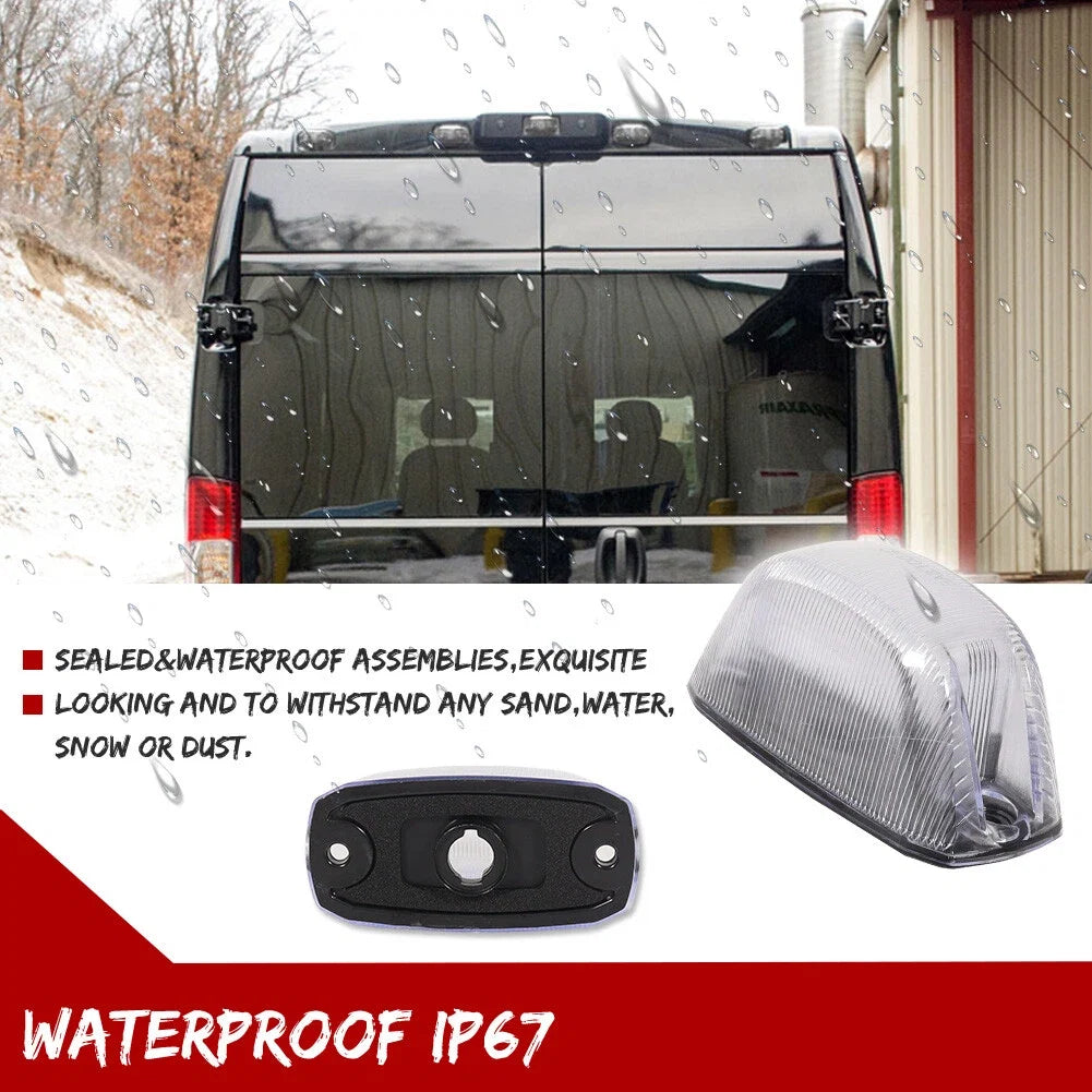 Set of 5 Rear Cab Roof Marker Running Lights for Ram ProMaster 1500 2500 3500 (2014–2023)