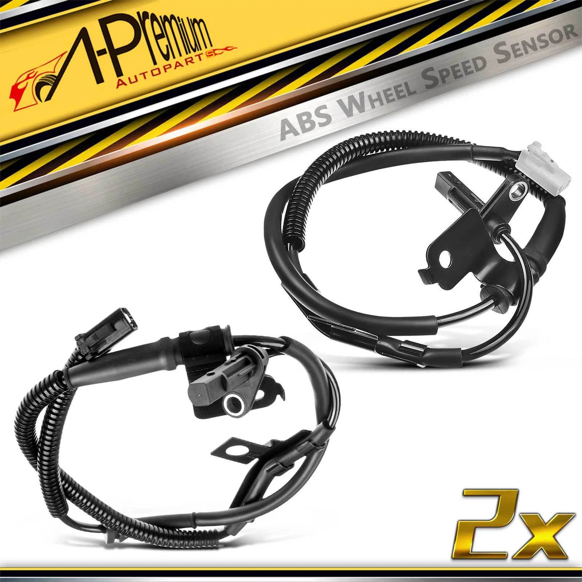 2X Front ABS Wheel Speed Sensor for Kia Sorento (2007–2009) 95671-3E300, ALS1699