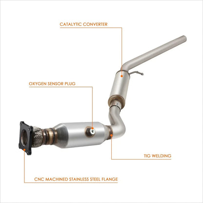 Rear Catalytic Converter for Town & Country/Grand Caravan (2008–2010)