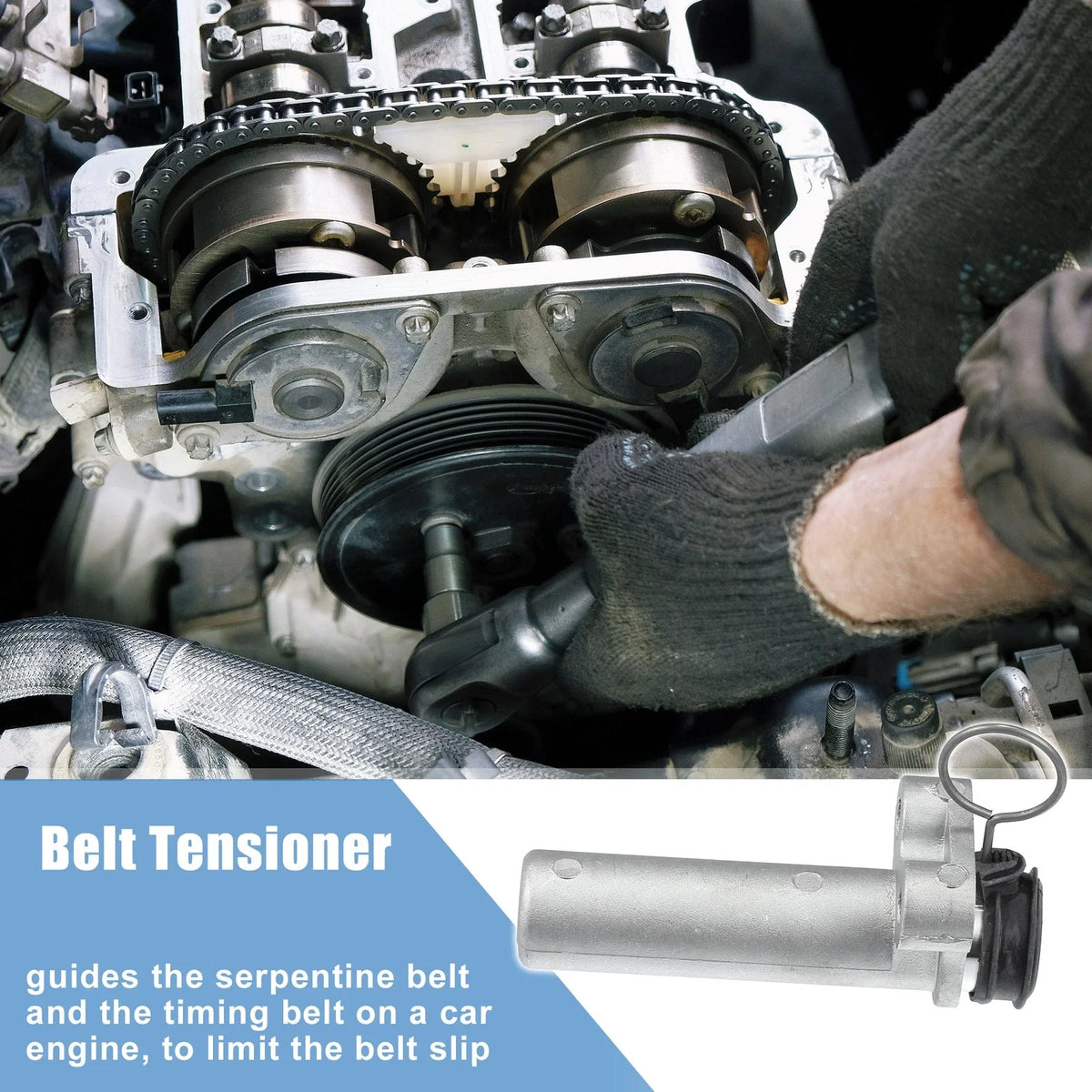 Timing Belt Hydraulic Tensioner No. 1354050030 for Toyota 4Runner (2003–2009)