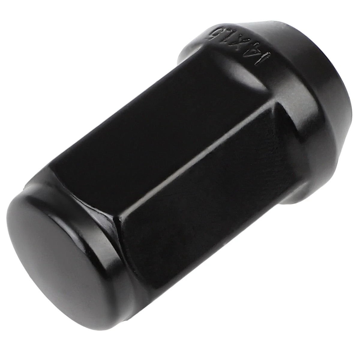 Set of 24 Bulge Acorn Lug Nuts 14x1.5 Black for Chevy Camaro Impala Tahoe