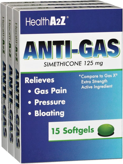 Gas Relief Simethicone 125mg for Stomach Discomfort
