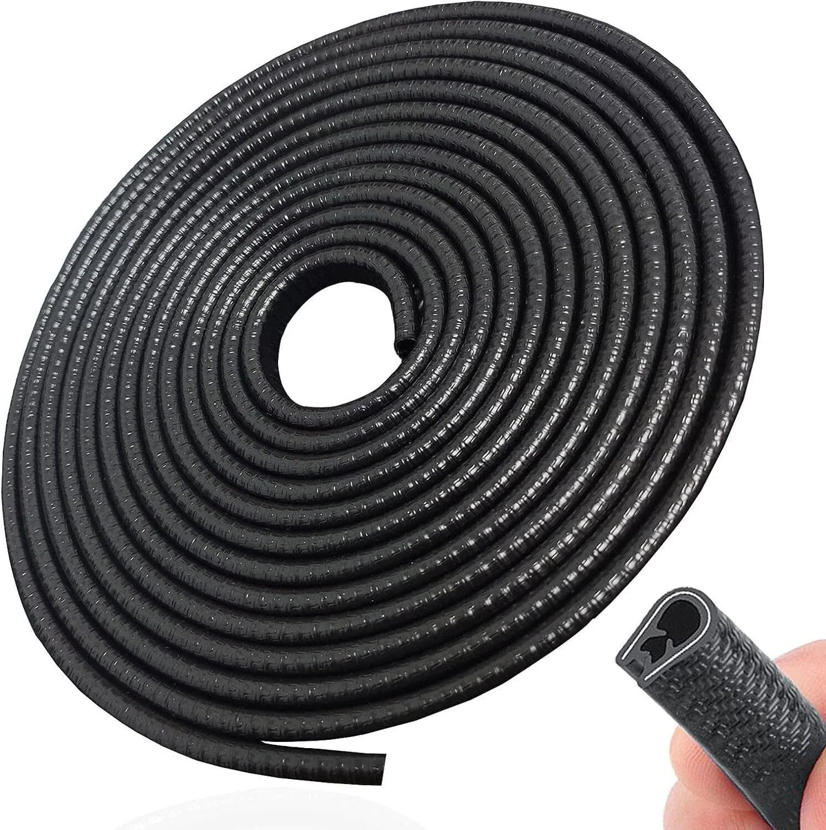 6M/16FT Door Edge Guard for Car (U-Shape) Rubber Auto Trim for Cars