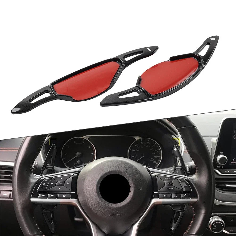 Steering Wheel Paddle Shifter Extensions for Nissan Altima, Infiniti QX50 (–)