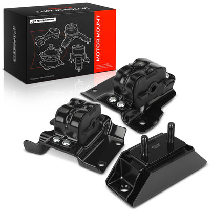 3X Front Engine Motor & Trans. Mount for Ford F150 (1997–2004) F65A6B032AE, F6JA6038HB, F65Z6068BC