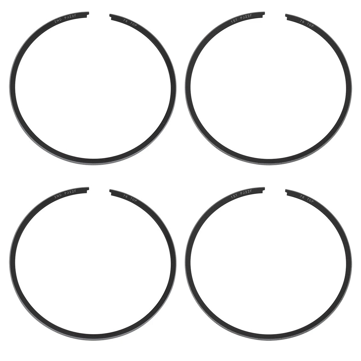 2 Sets of Piston Rings for Ski-Doo 550F (2010–2015) (2)SM-09081R