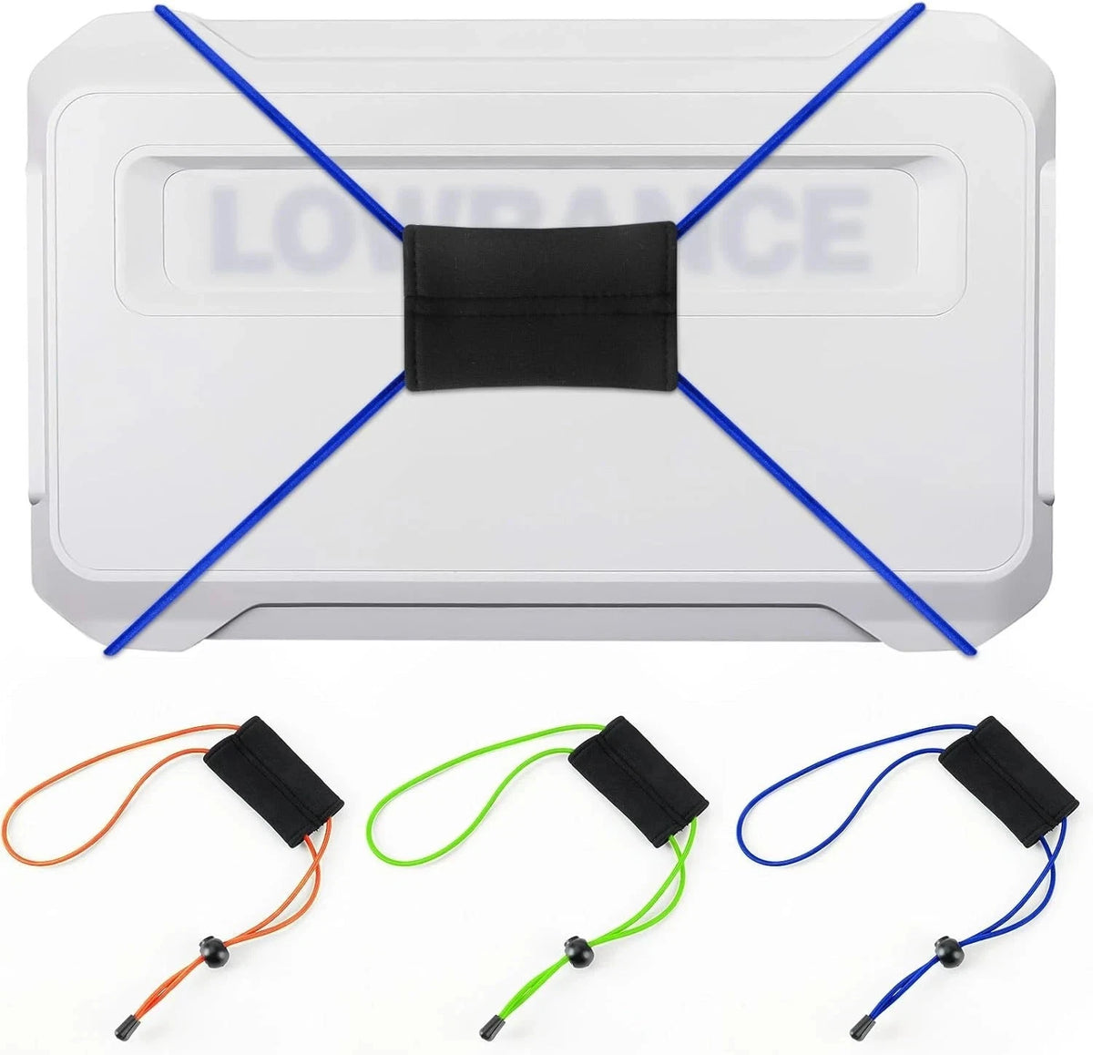 3 Pcs Fishing Graph Cover Straps for Fish Finder