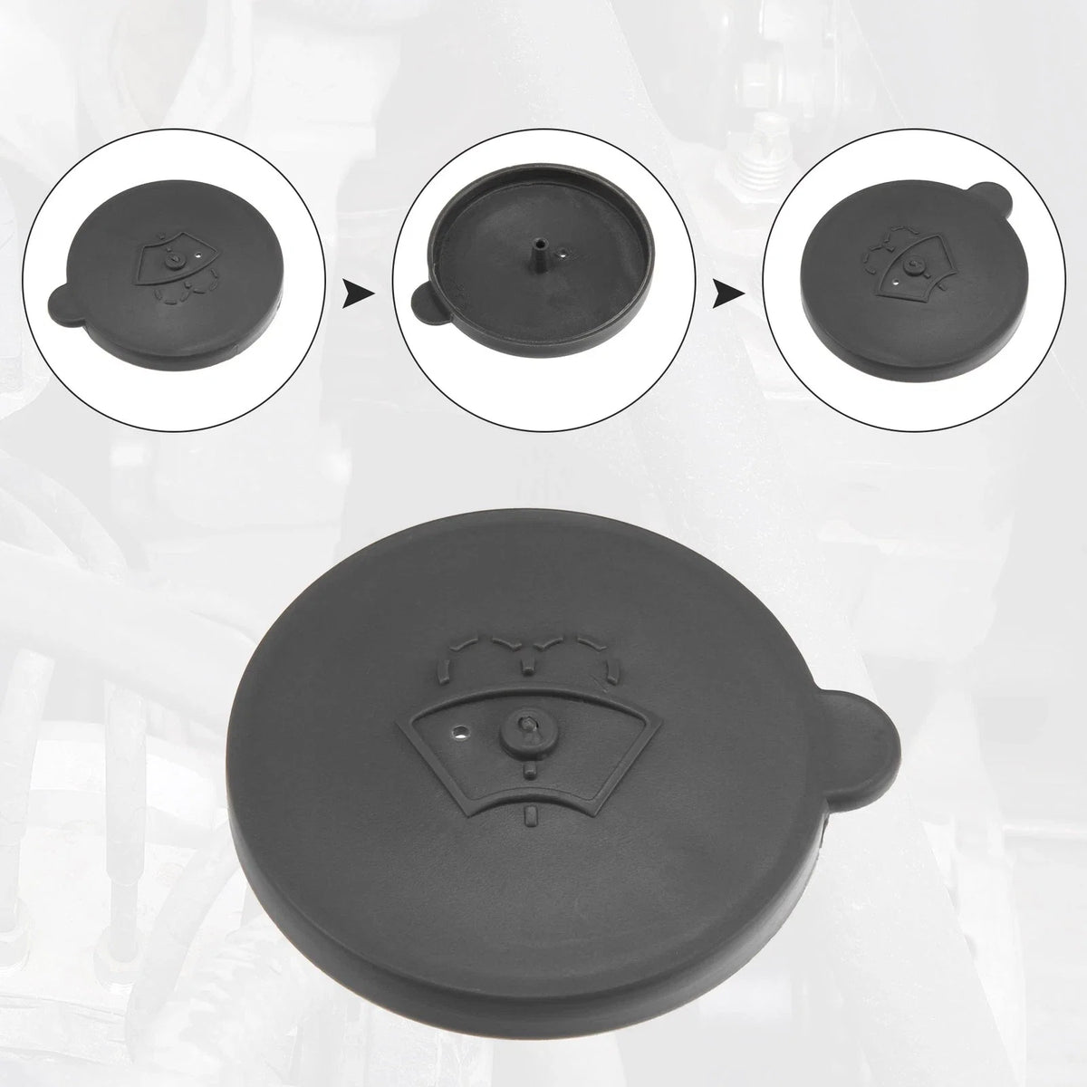 Windshield Washer Fluid Reservoir Cap for Nissan Rogue (2008–2013)