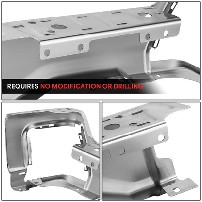 Chrome Rear Bumper End Cap for Ford F-250 F-350 SD (2023–2025) w/ Sensor Hole