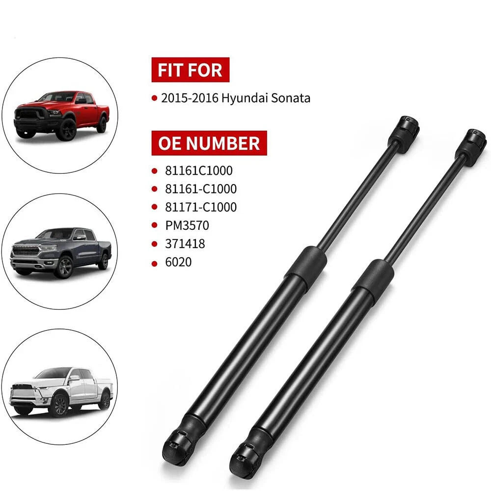 Hood Lift Support Gas Spring Struts for Hyundai Sonata (2015–2017) Sedan
