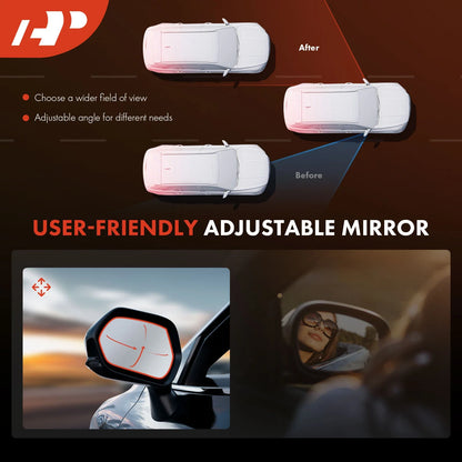 Power Mirrors with Power Fold for Dodge Charger (2006–2010) Chrysler 300