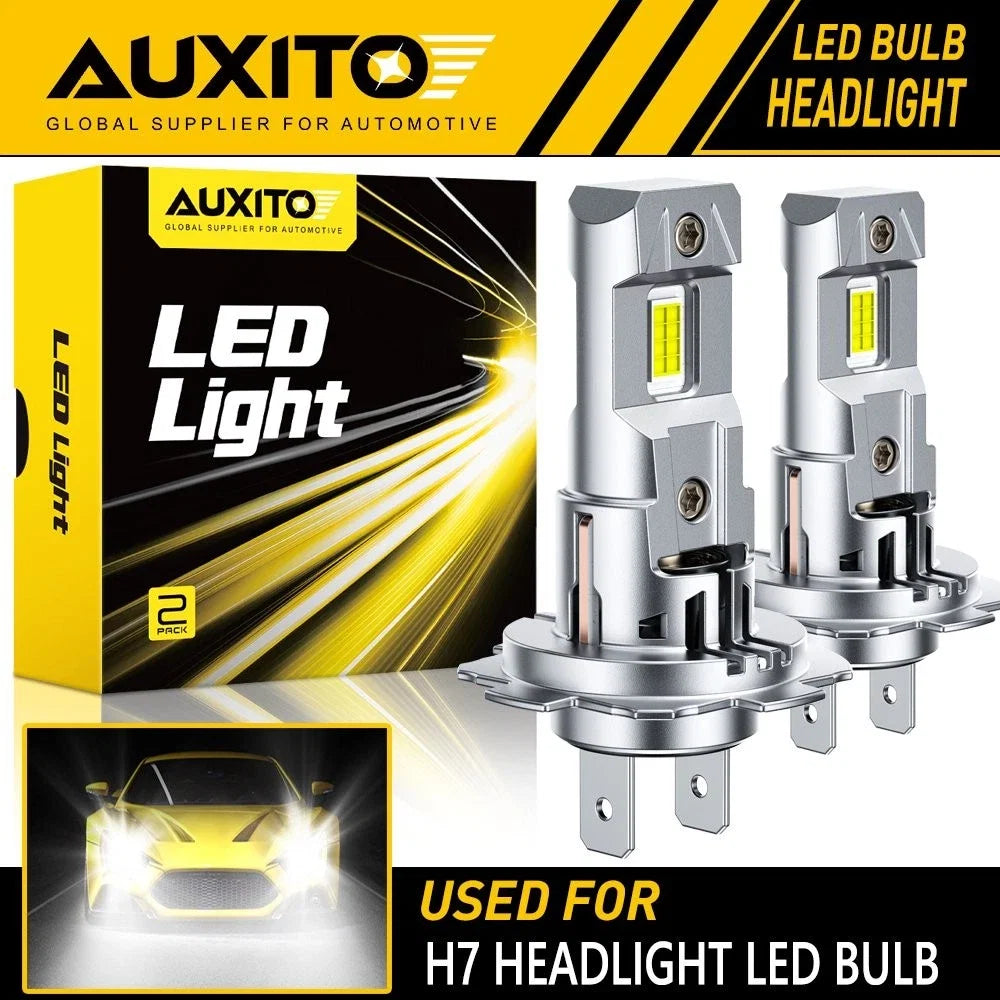 H7 LED Headlight Bulb for Yamaha YZF-R6 (2003–2015), YZF-R1 (2006–2016) 6500K 30000LM M6S