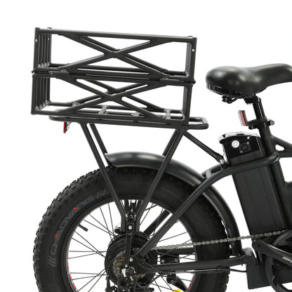 Large Rear Rack Bike Basket for Electric Bike (ECOTRIC)