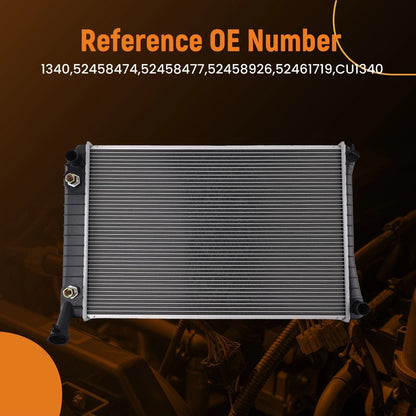 Aluminum Radiator for Buick Century 3.1L V6 (1992–1996) 1340 52458474